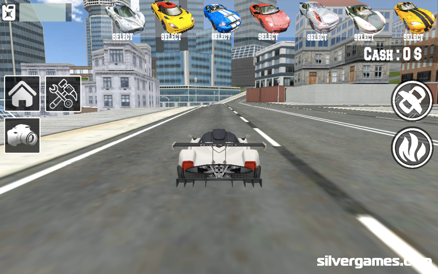 Flying Car Simulator: Drive and Fly - Free Online Games