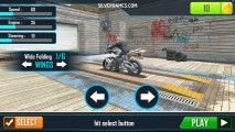 Flying Motorbike Simulator: Menu