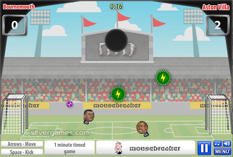 Play Sports Heads Football Championship online on GamesGames