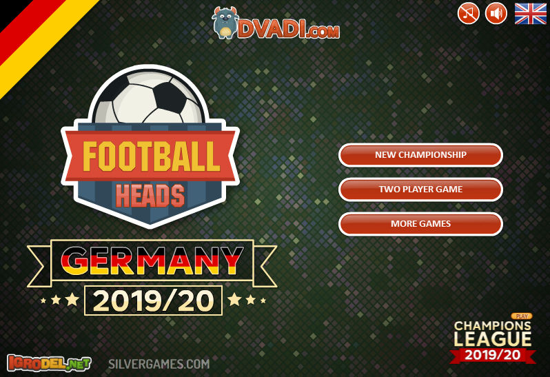 Football Heads: Germany - Play Online on SilverGames 🕹