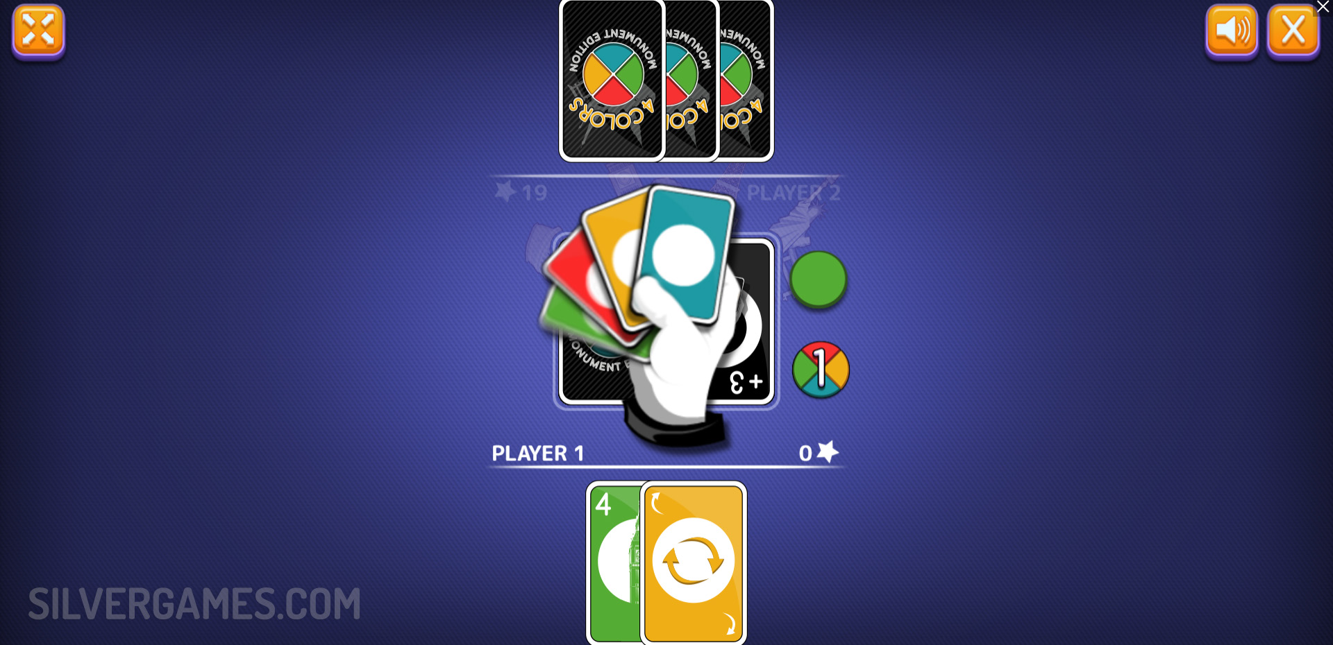 Four Colors  Like UNO Online Play on CrazyGames