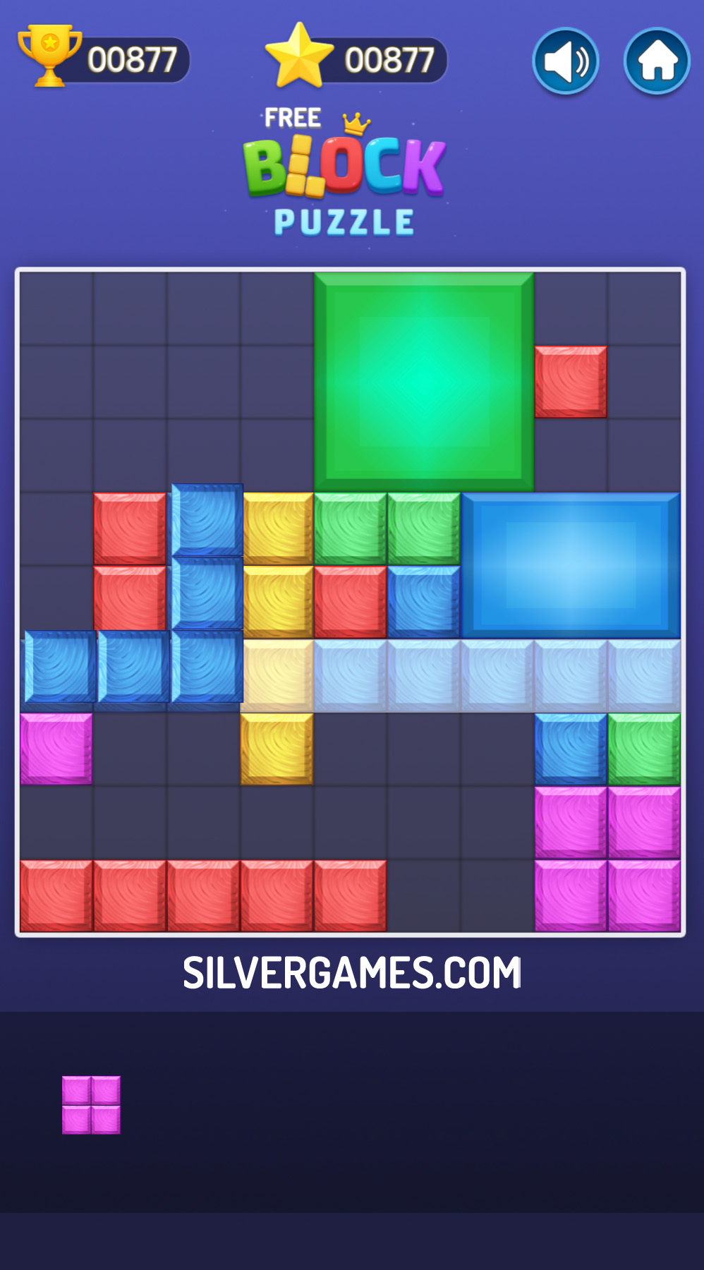 Puzzle de Blocos - Jogo Gratuito Online