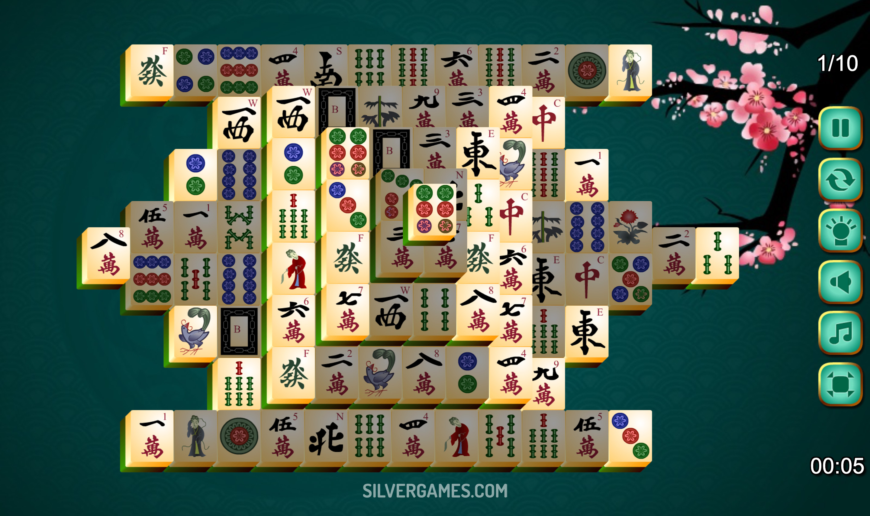 Mahjong en línea — Juegos de solitario gratis