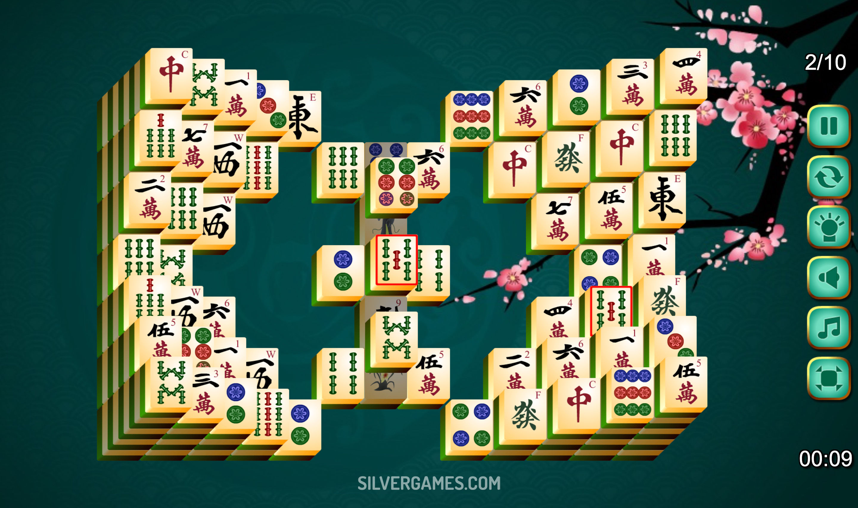 Mahjong Connect Deluxe - Jogue Online em SilverGames 🕹