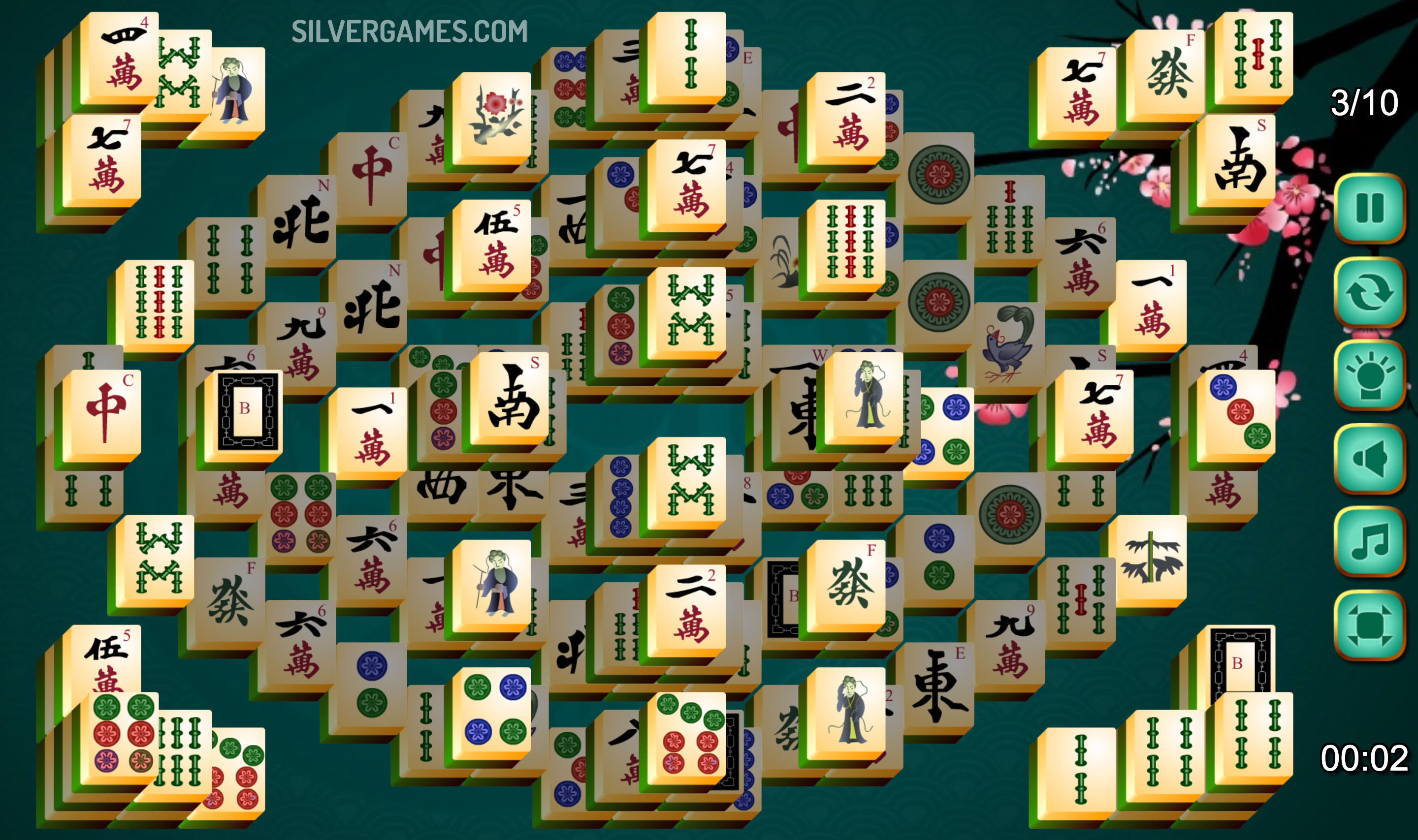 Free Mahjong - Play Online on SilverGames 🕹