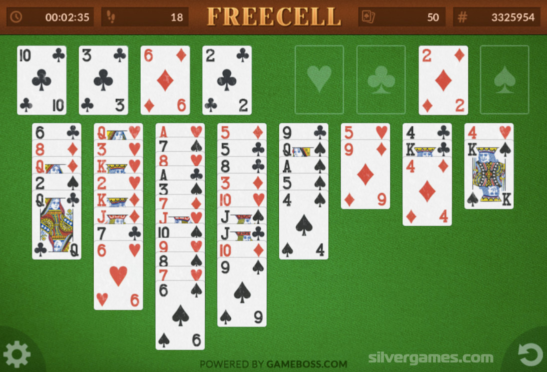 Jogo · FreeCell Big · Jogar Online Grátis