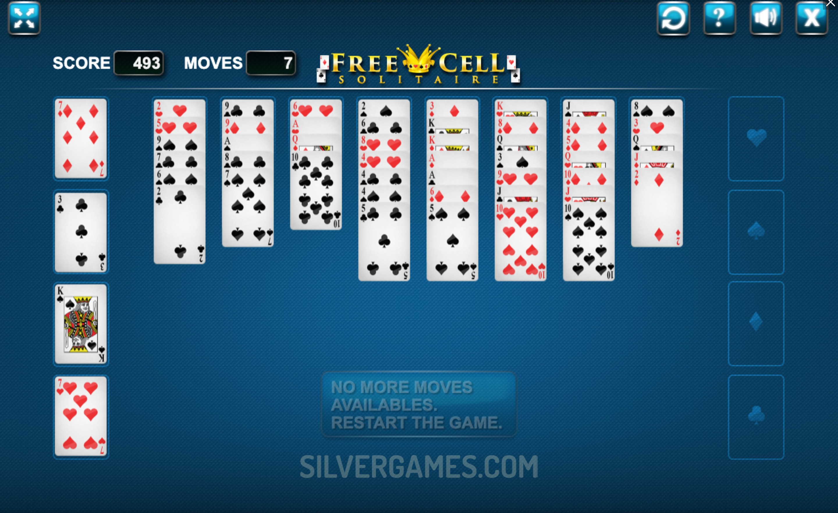 Freecell Solitaire Hrajte Online Na SilverGames 
