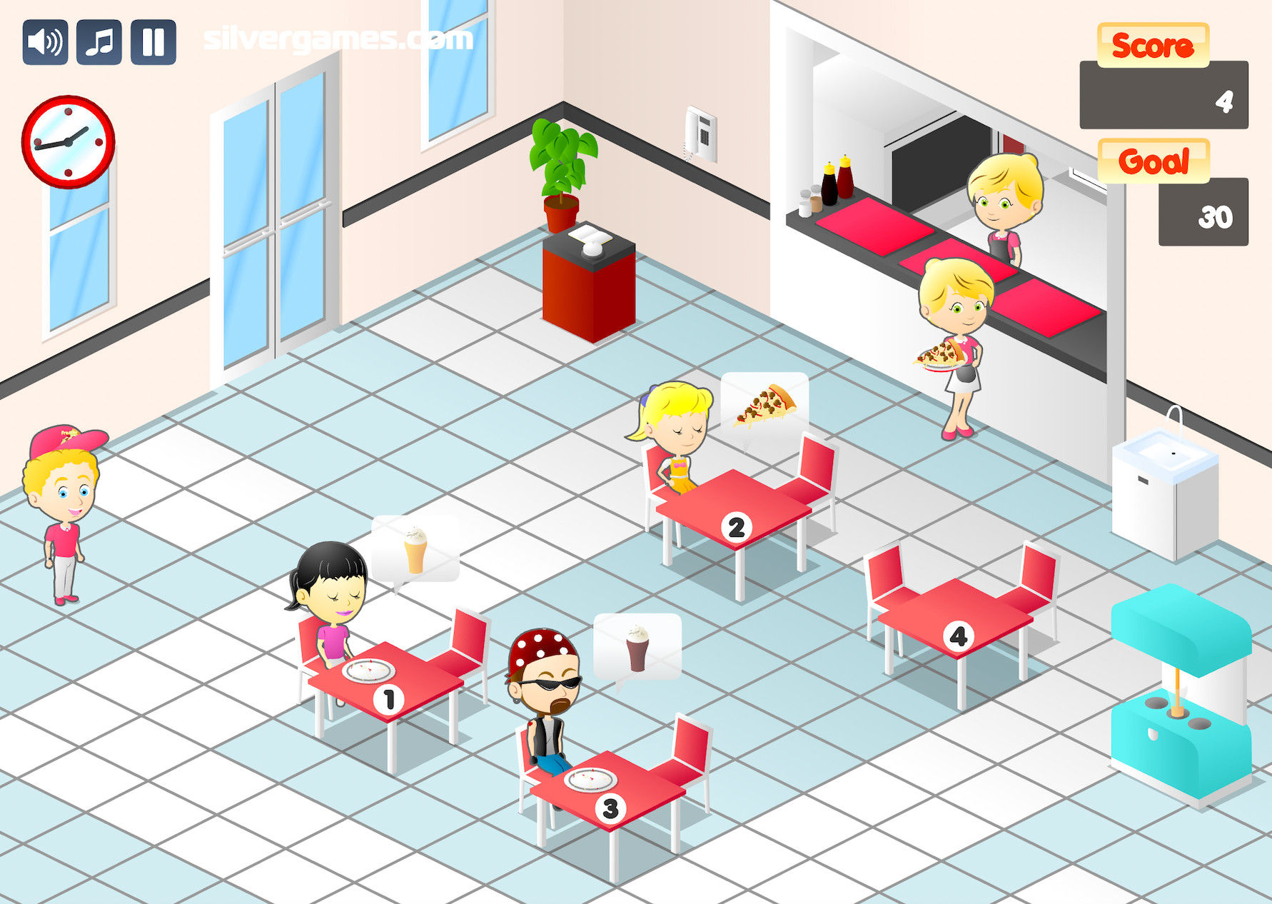 Diner City - Play Online on SilverGames 🕹️