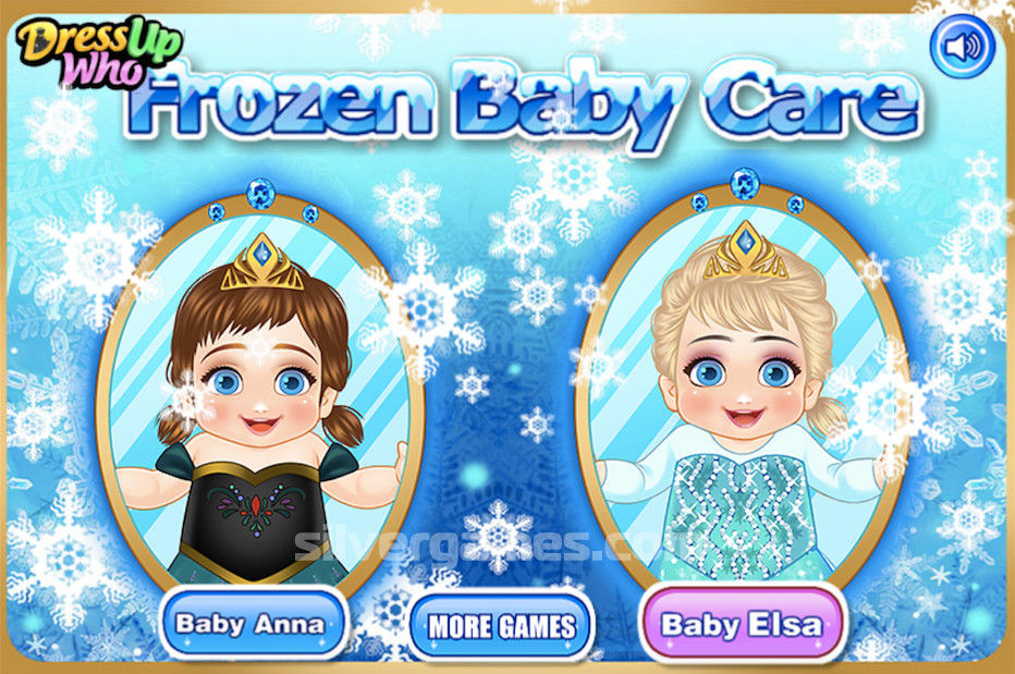 Frozen Baby Care - Jogue Online em SilverGames 🕹