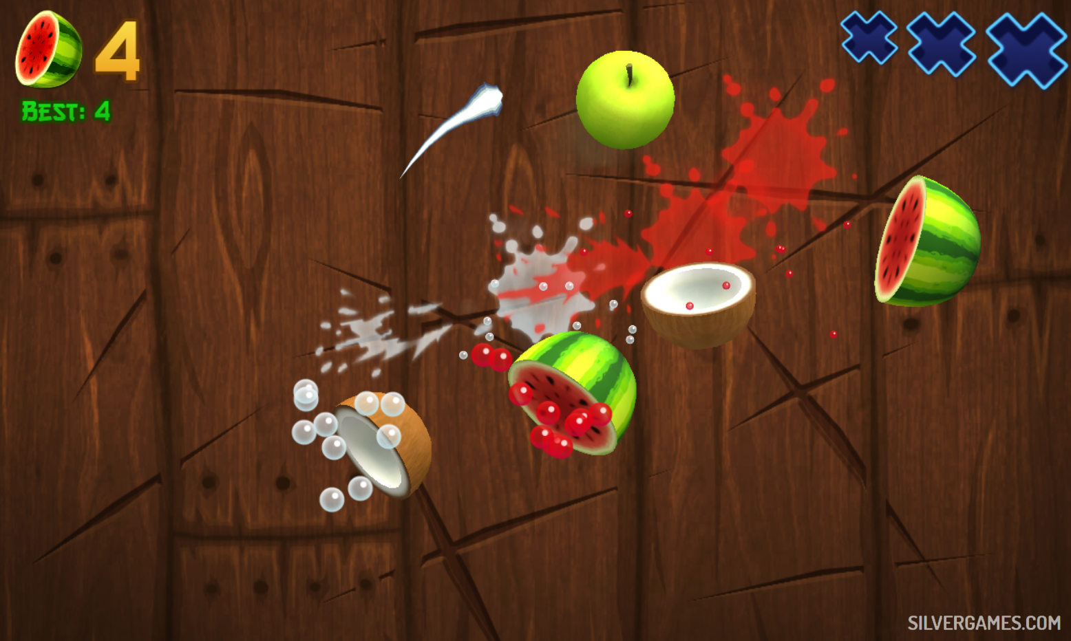 Fruit Ninja game - play Fruit Ninja online - onlygames.io