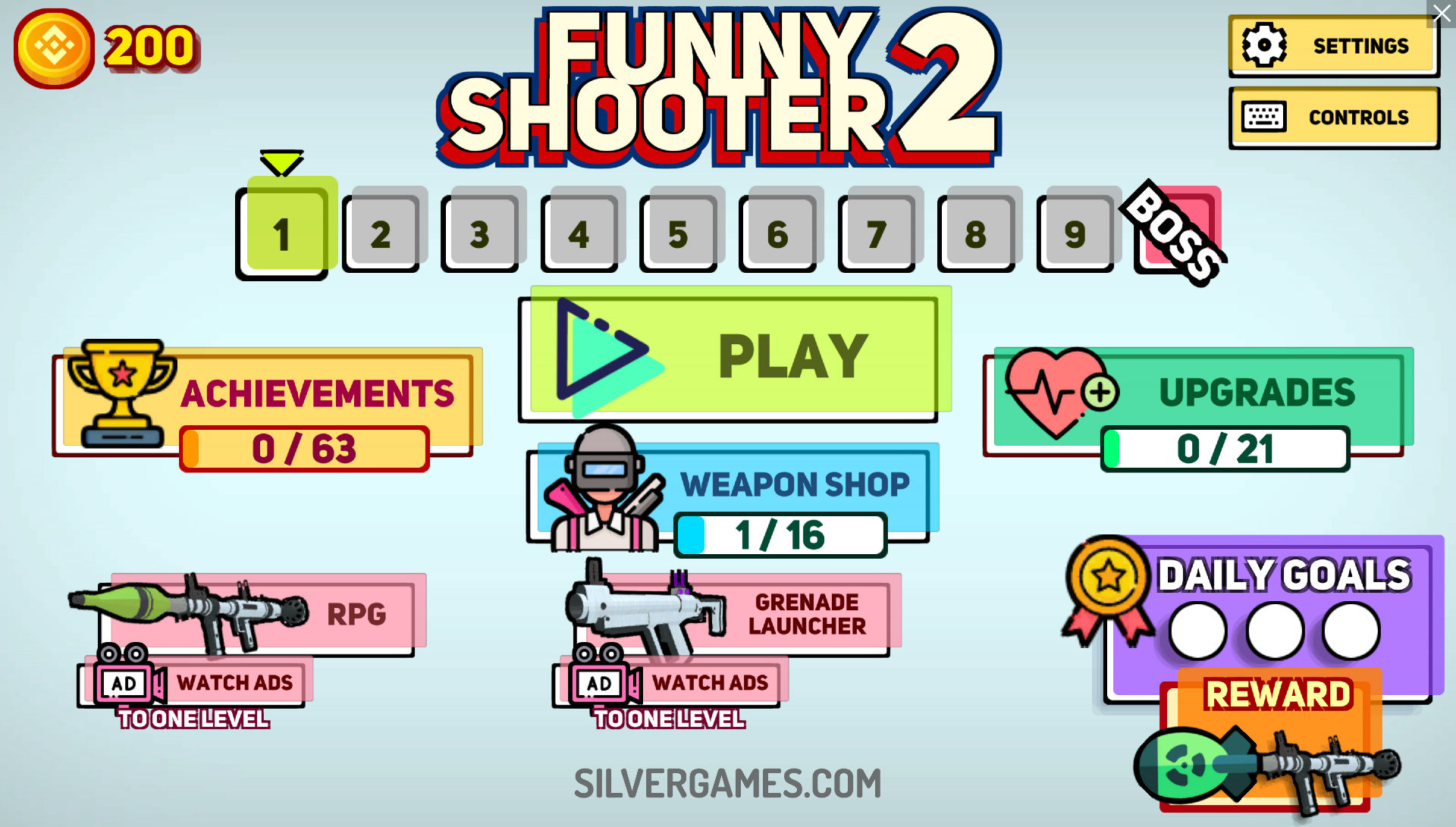 FUNNY SHOOTER 2 - Spela Funny Shooter 2 på Poki