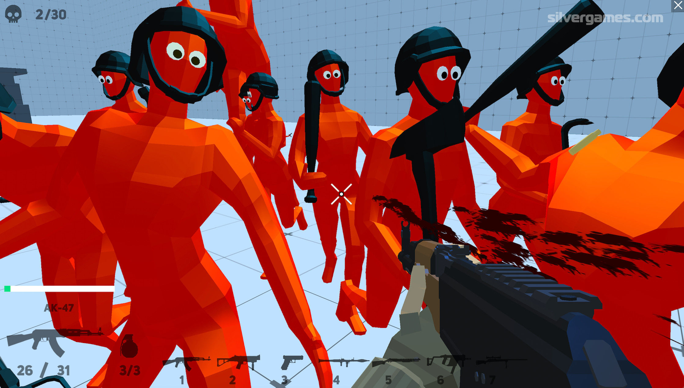 🔫 Funny Shooter: Eliminate enemies in this fun 3D FPS Shooter