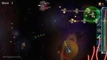 Luftë Galaktike: Space Ship Gameplay Defense