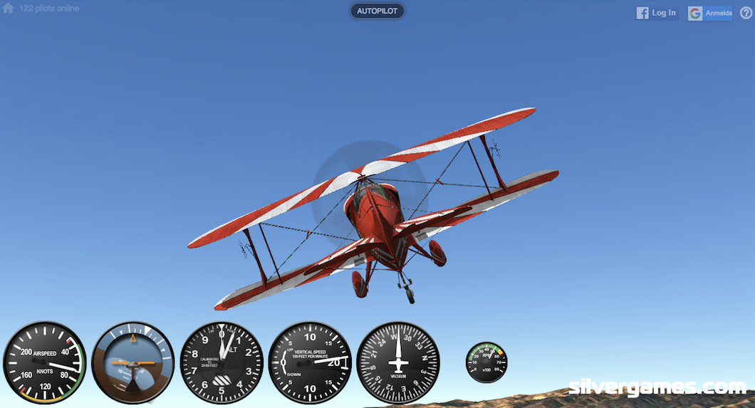 Airplane Simulator - Play Online on SilverGames 🕹️