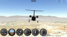 GeoFS Flugsimulator: Flying