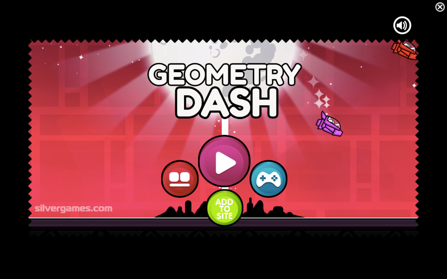 Geometry Dash - Играйте Онлайн на SilverGames 🕹️