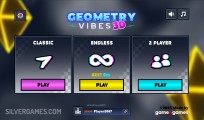 Geometry Vibes 3D: Menu