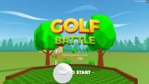 Golf Battle: Menu