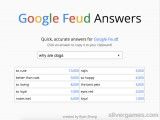 Google Feud Answers: Questions