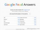Google Feud Answers: Quiz
