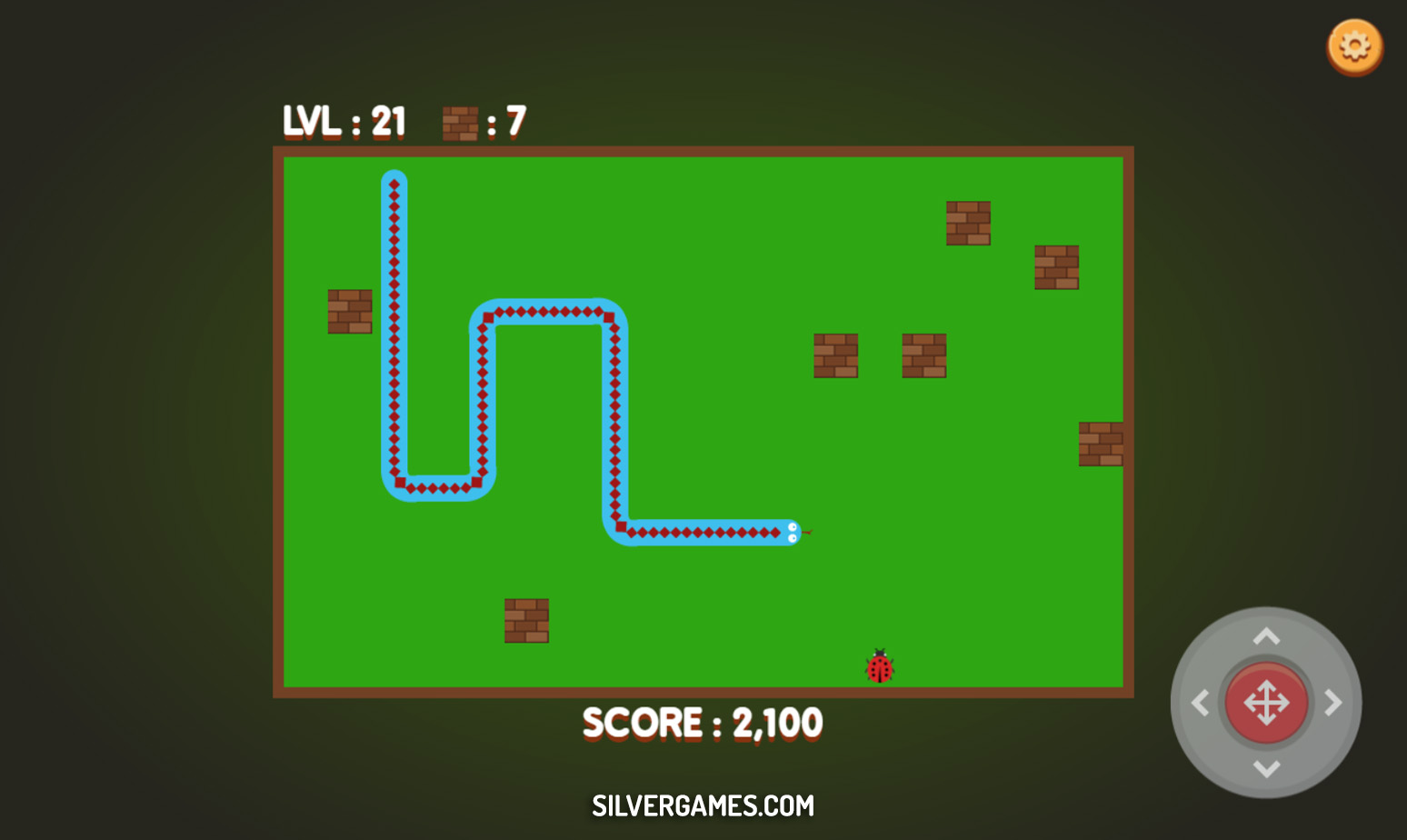 Google Snake . Jogos En Línea . BrightestGames.com