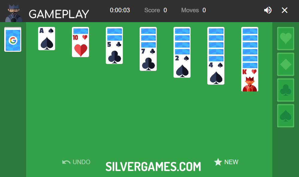 Google Solitaire - Play for free - Online Games