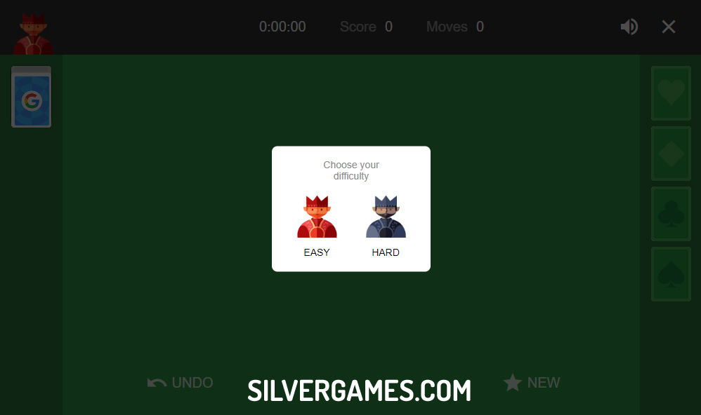 Google Solitaire - Play Google Solitaire Game Online