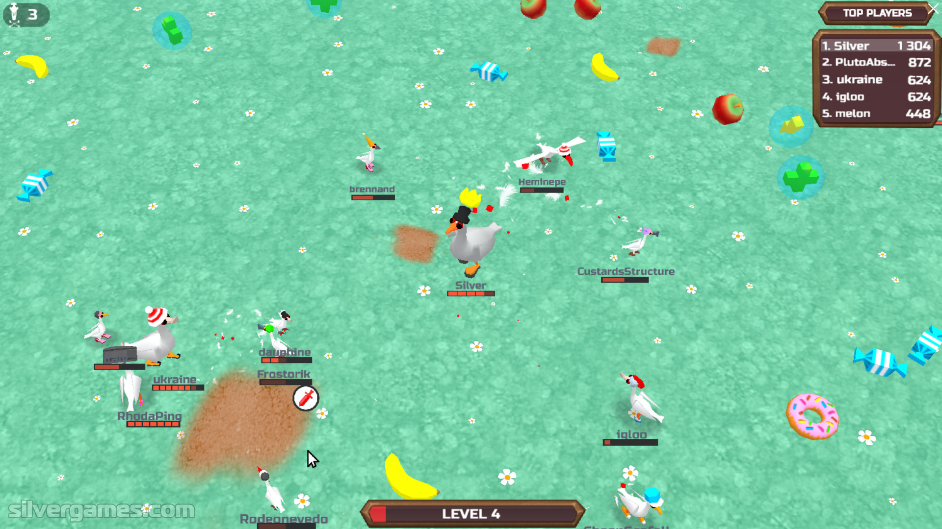 All Animals Level up First to Last (EvoWorld.io) 