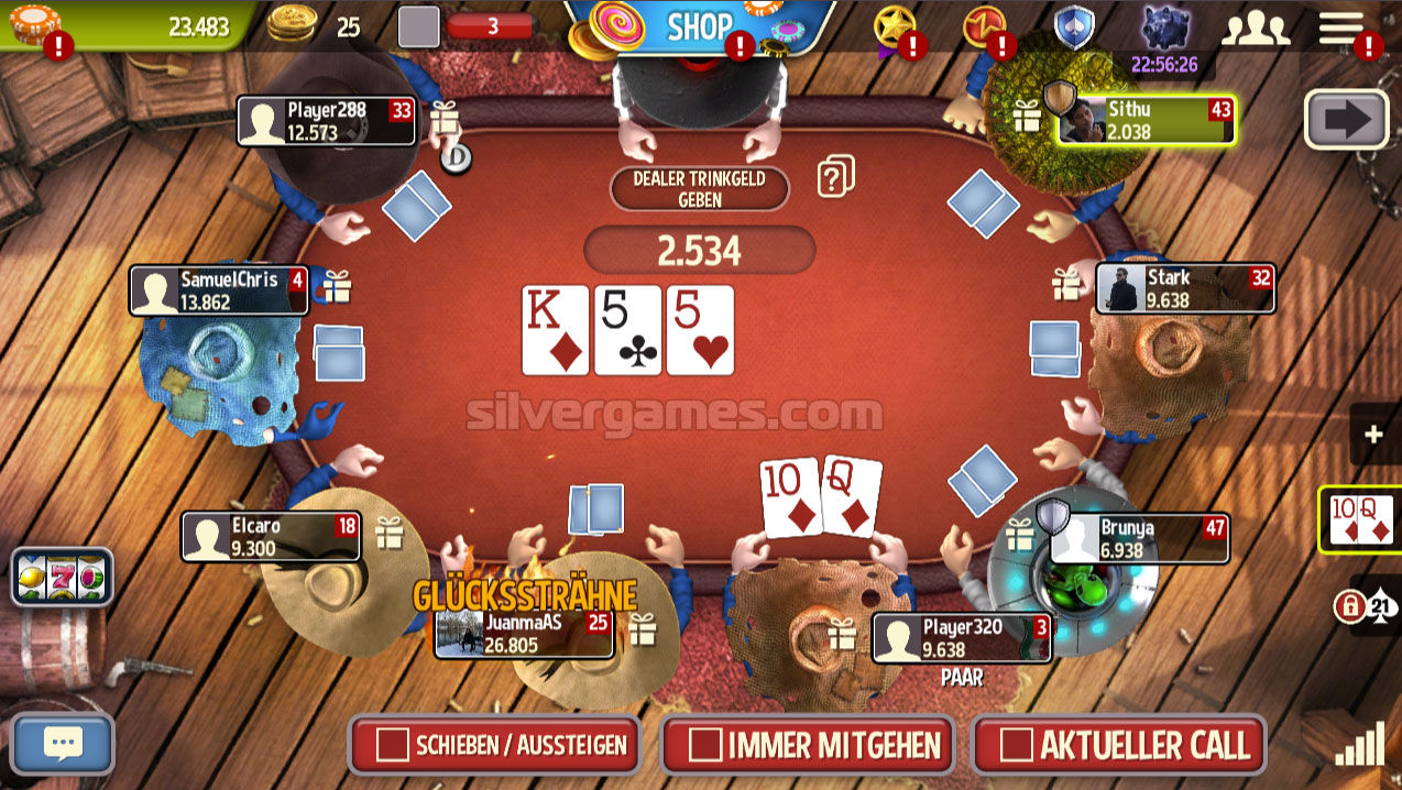 Governor of Poker 2 - Jogo Gratuito Online
