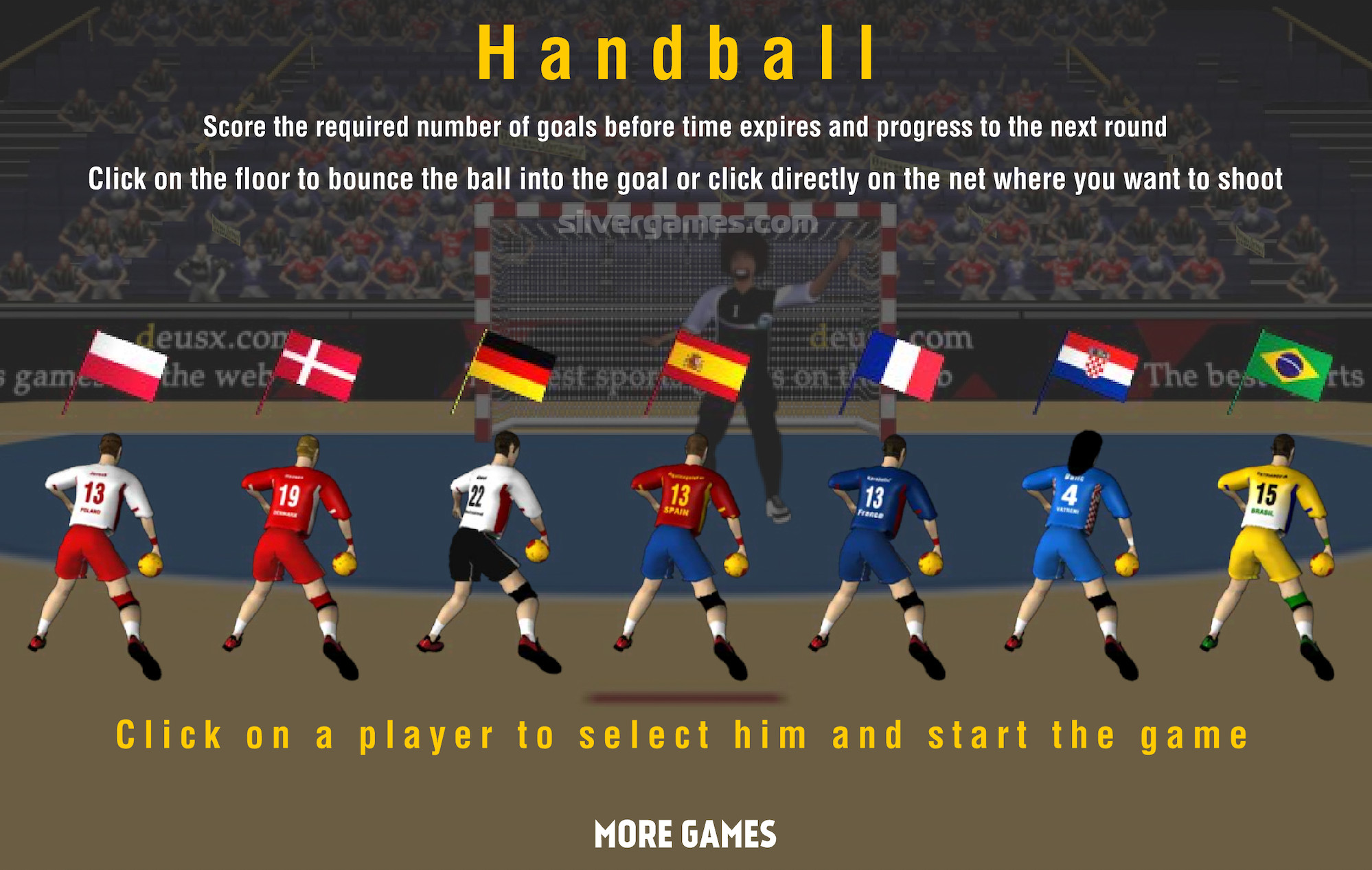 Handball Spiel