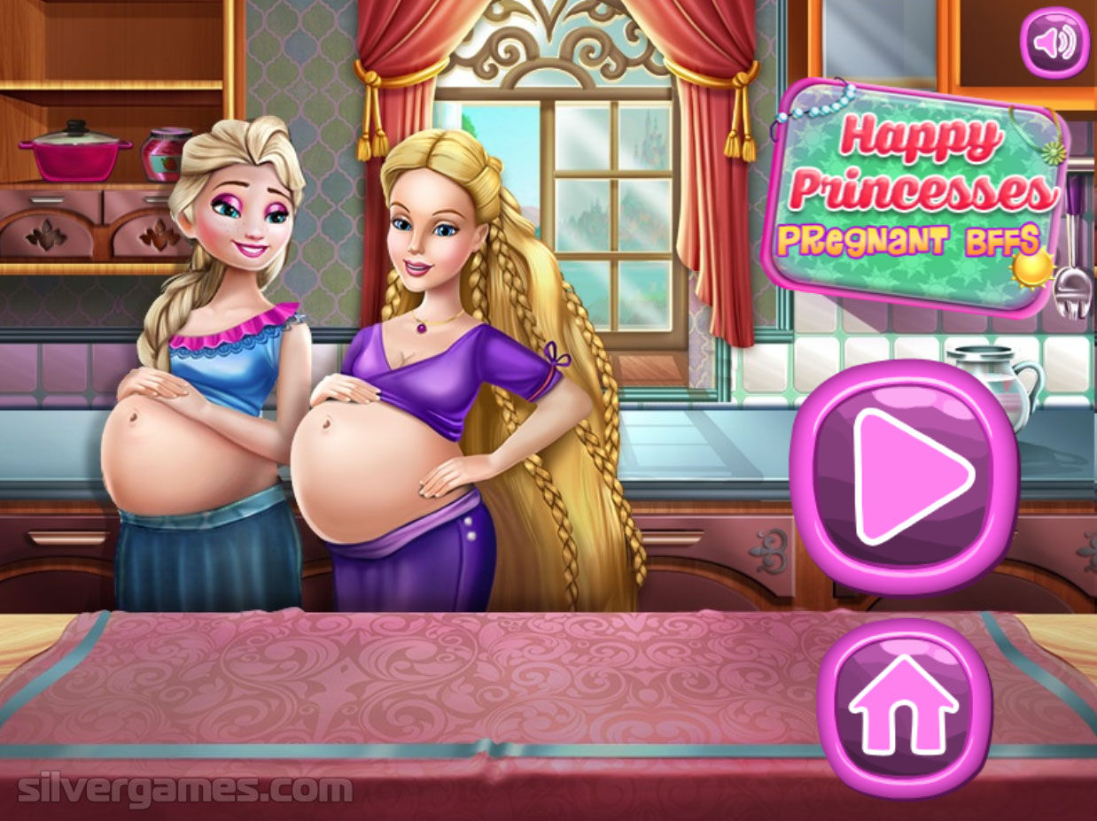 Ice Princess Pregnant Mom And Baby Care Games - BabyGames Video 