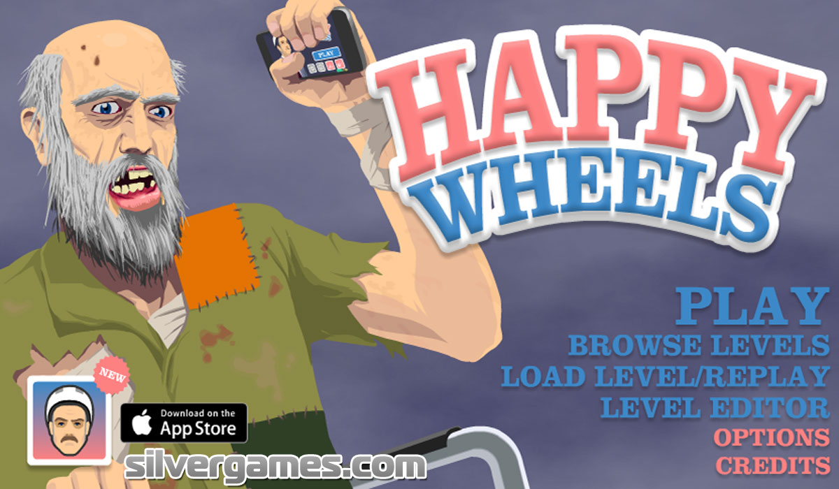 Happy Wheels - Играйте Онлайн на SilverGames 🕹️