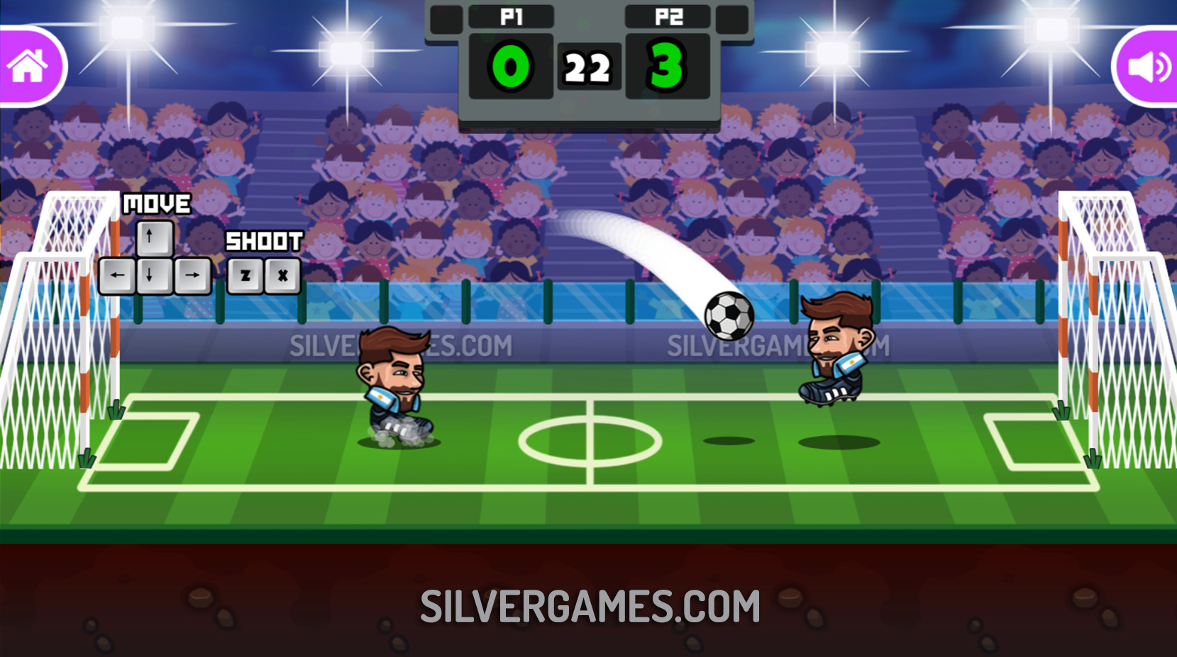 Head Soccer - Play Online on SilverGames 🕹️