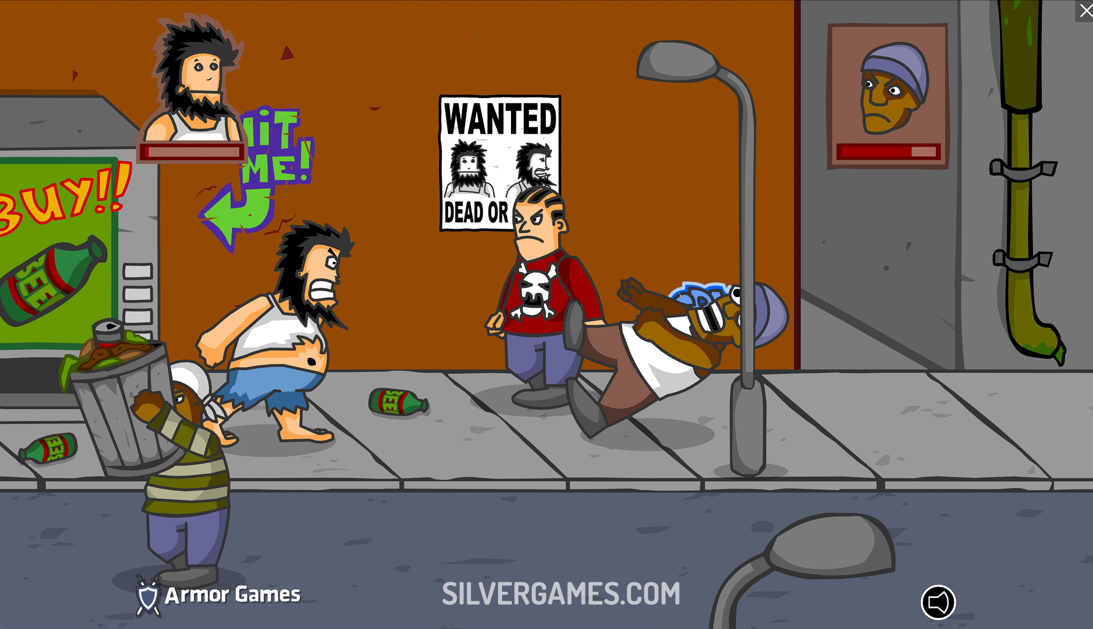 Hobo 3 - เล่นออนไลน์กับ SilverGames 🕹️