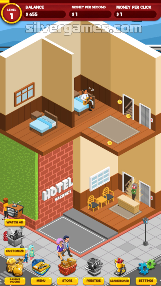 Bed and Breakfast 3 - Jogue Online em SilverGames 🕹