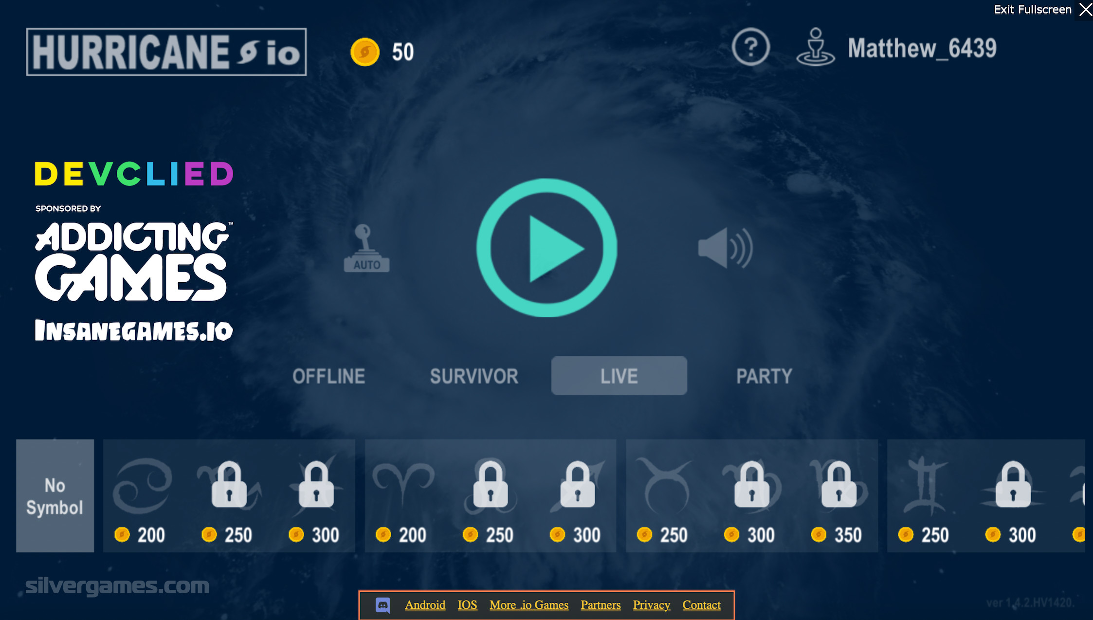 Hurricane.io - Играйте Онлайн на SilverGames 🕹️