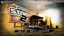 Hydro Storm 2: Menu Racing