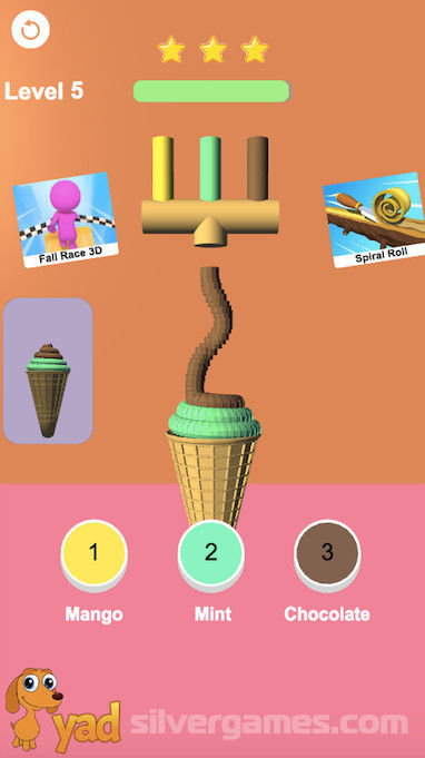 Jogo Incredible Ice Cream Inventor no Jogos 360
