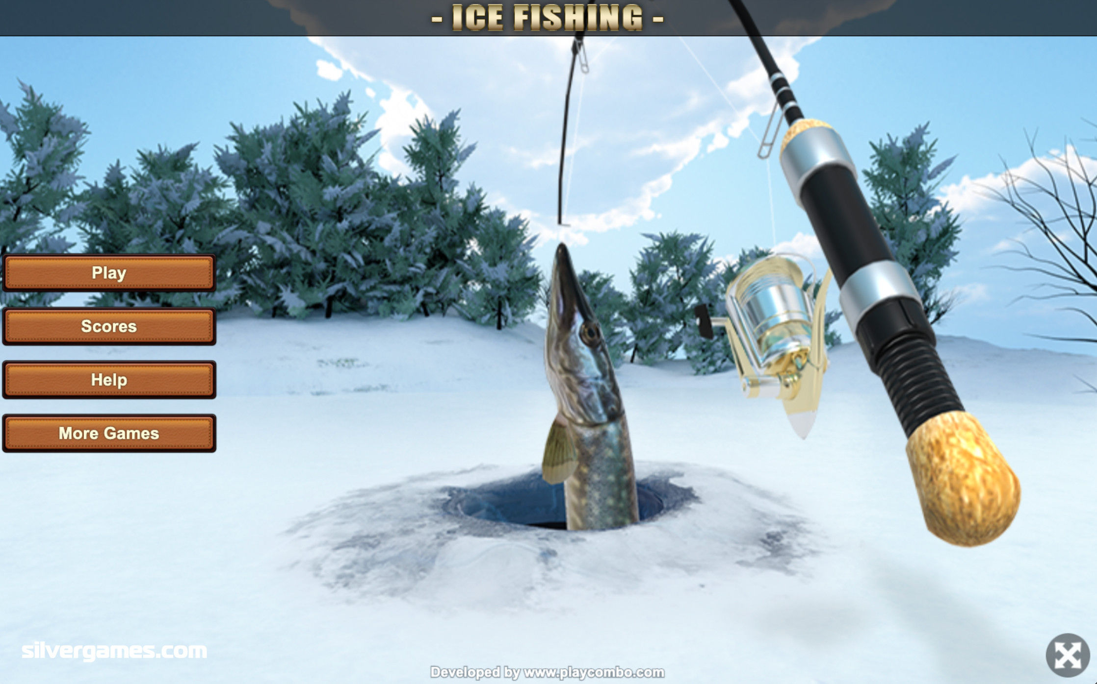 Ice Fishing - Play Online on SilverGames 🕹️