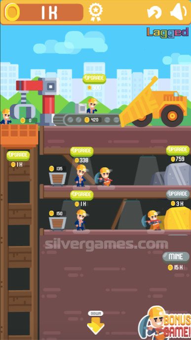 Check out Idle Mining Games Online