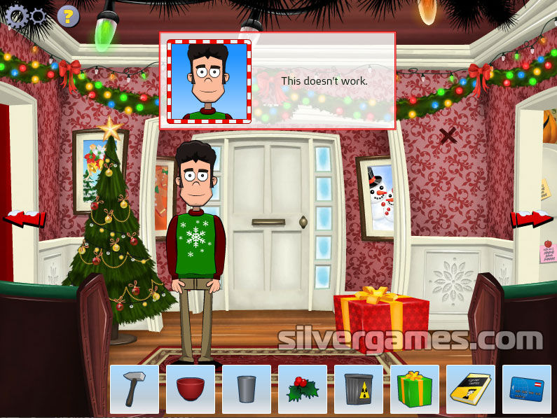 Play Free Online Point And Click Games - Jerry's Merry Christmas 