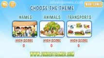 Kids Hangman: Theme Selection Kids Game