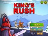 King's Rush: Menu
