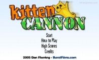 Kitten Cannon: Menu
