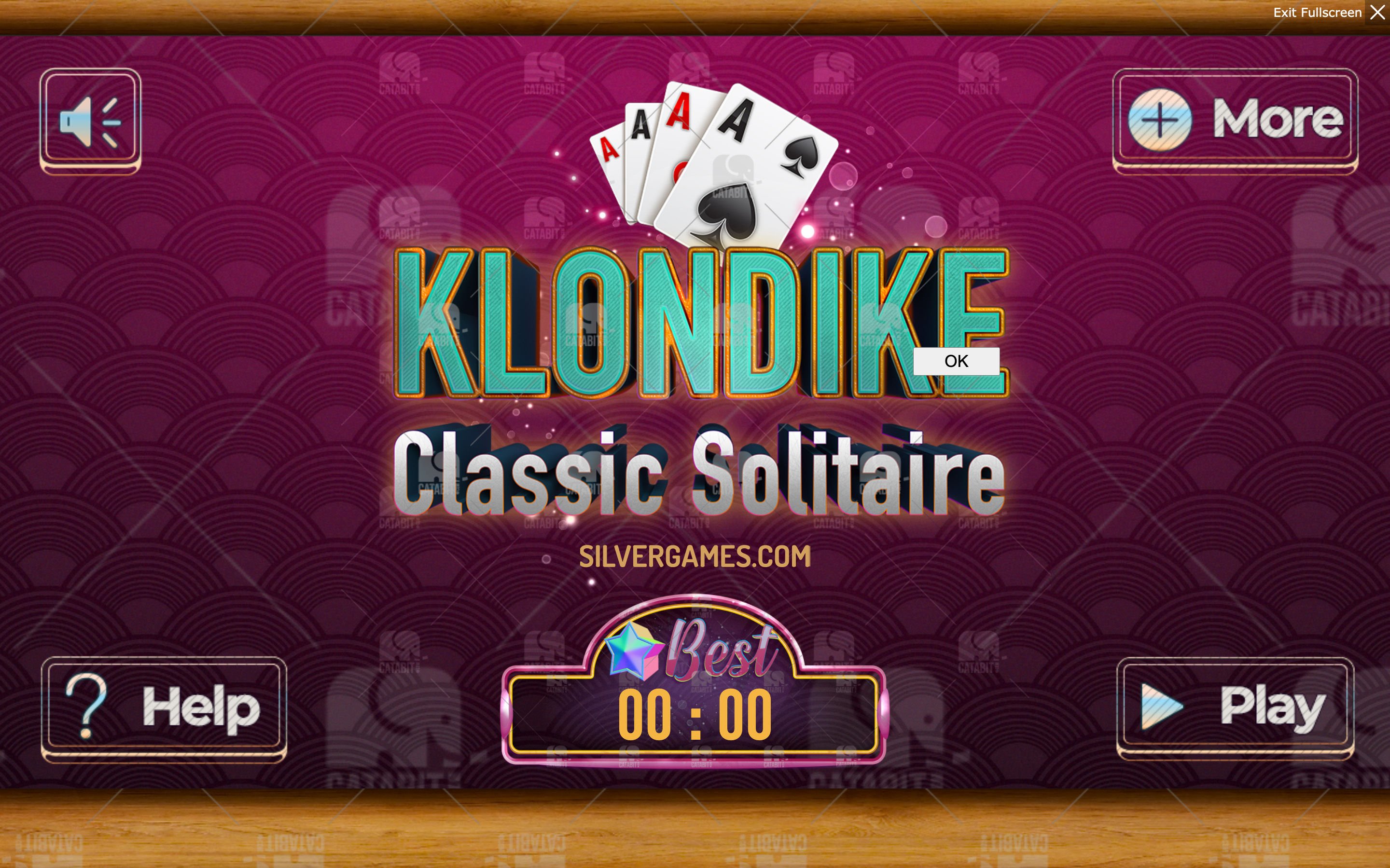 Klondike Solitaire - Play Online on SilverGames 🕹️
