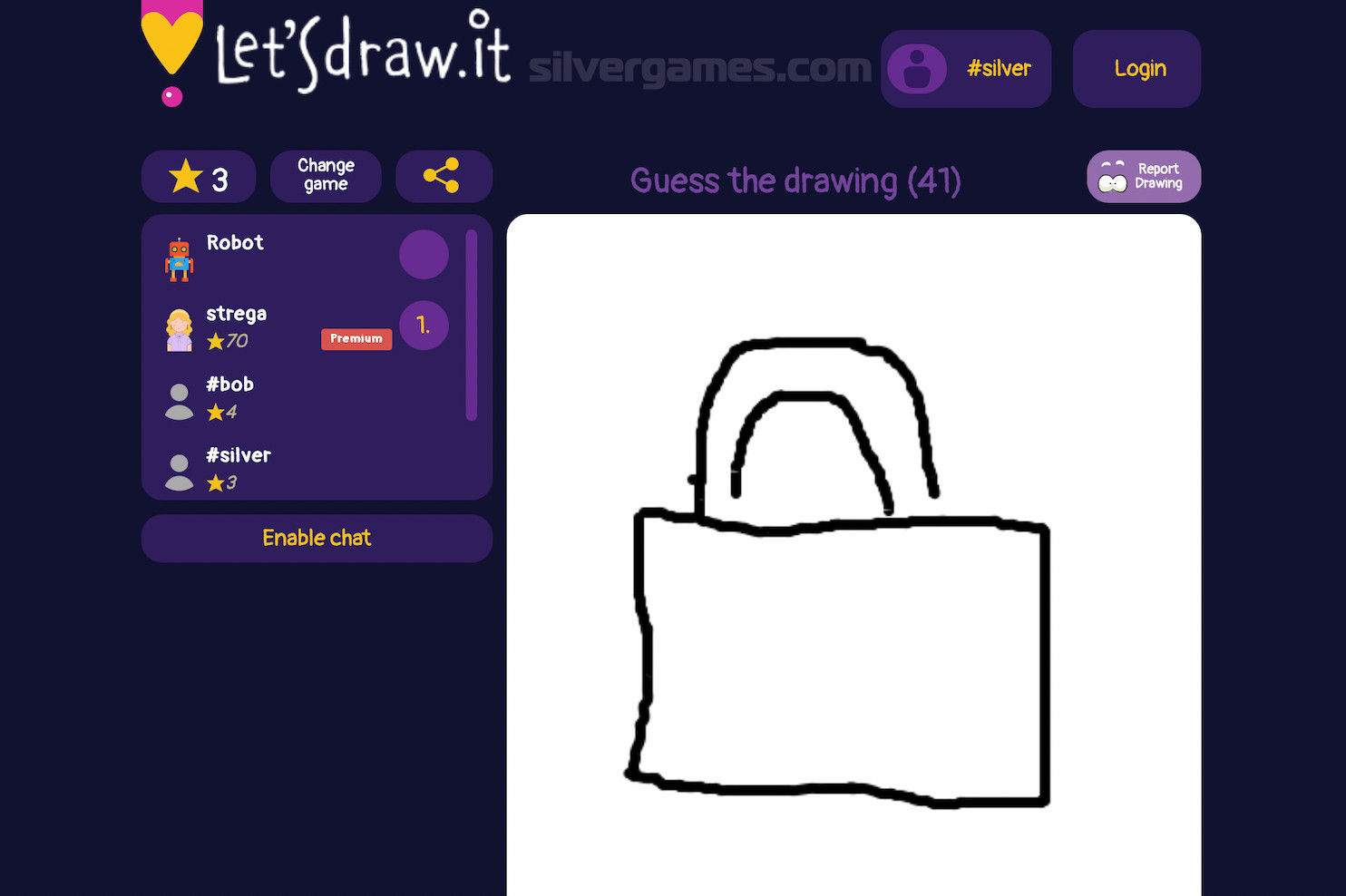 Lets Draw It - 在SilverGames 上在线玩Lets Draw It 🕹️
