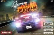 License For Mayhem: Menu
