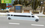 Limo Taxi Driver: White Limousine