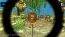 Chasseur De Lions: Gameplay Shooting Lions