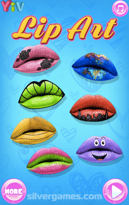 Lip Art - Play Online on SilverGames 🕹️